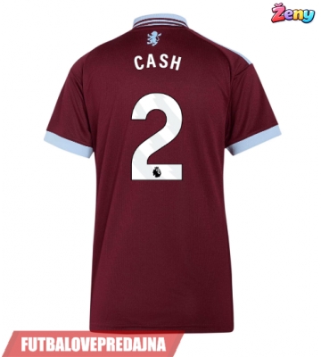 Lacne Ženy Futbalové dres Aston Villa Matty Cash #2 2026-27 Krátky Rukáv - Domáci